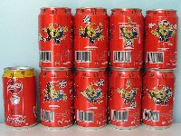 Thailand, 2000, Coca-Cola, Euro 2000 , 8+1 cans